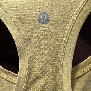 Lululemon Swiftly Tank Size 8 2.0 Yellow Pear